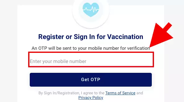 Covid vaccine registration