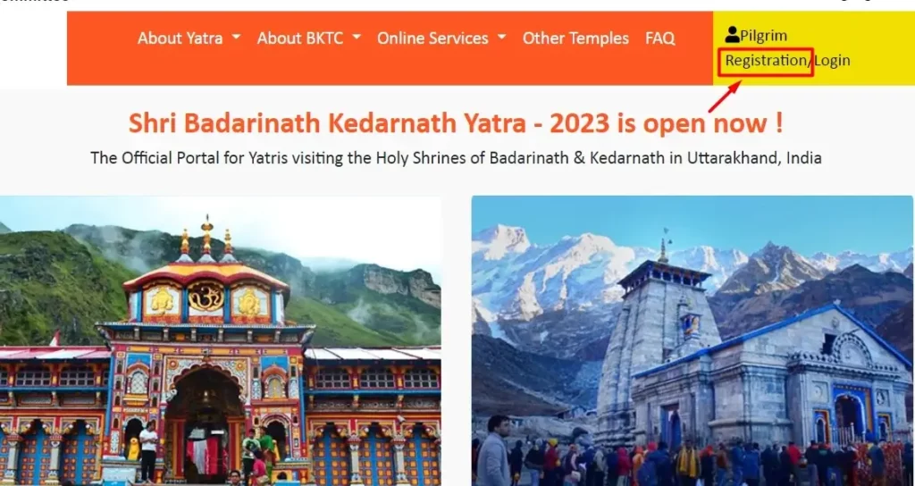 kedarnath yatra registration 1
